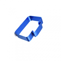 Blue Anodizing OEM Service Milling Precision Frame Component
