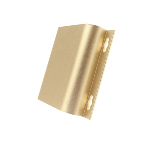 Golden Plating CNC Customized Milling Precision Welding Part