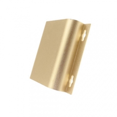 Golden Plating CNC Customized Milling Precision Welding Part