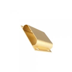 Golden Plating CNC Customized Milling Precision Welding Part
