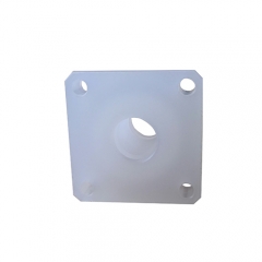 White Engineering Plastic CNC Machining Precision Mechanical Part