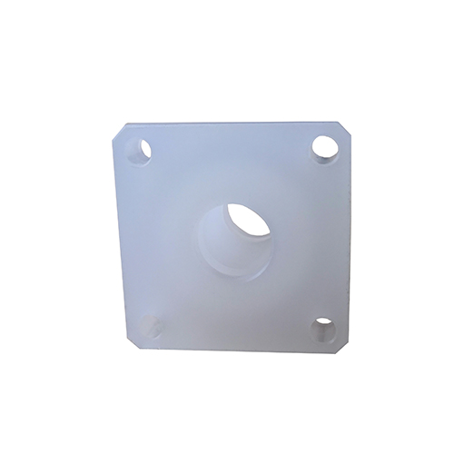 White Engineering Plastic CNC Machining Precision Mechanical Part