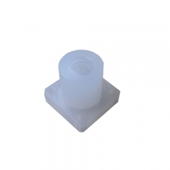 White Engineering Plastic CNC Machining Precision Mechanical Part